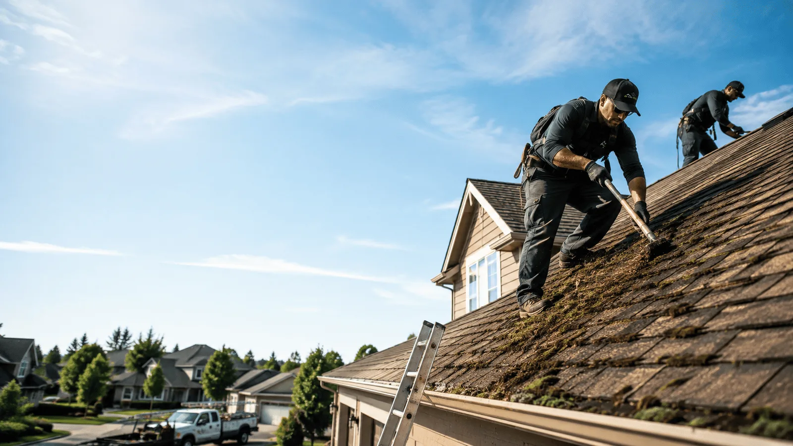 Roof Moss Removal in Manvel, ND near me